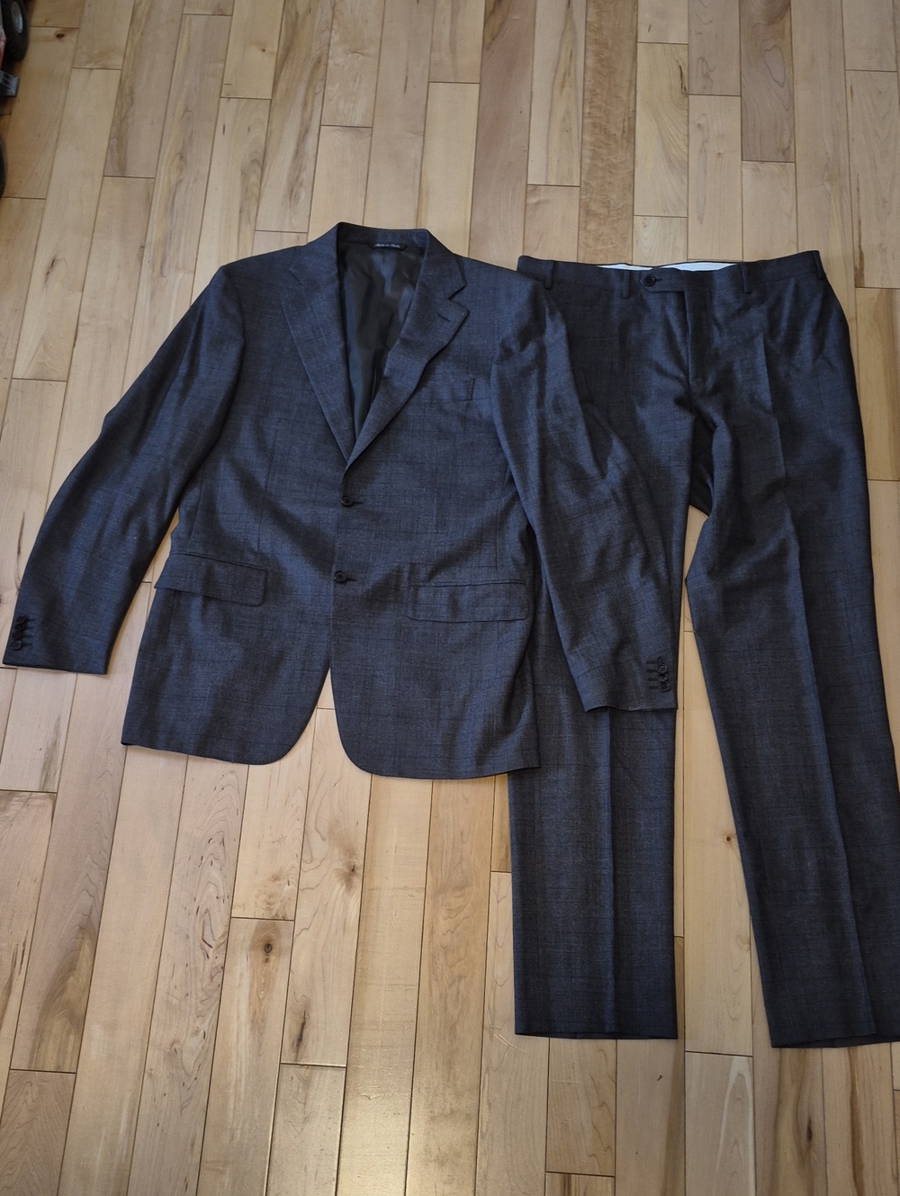 Canali Men's Waist 36/chest 52 Brown Two-Piece Suit